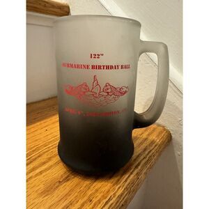122nd Submarine‎ Birthday Ball Beer Stein Mug Groton CT Connecticut